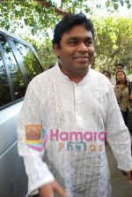 A R Rahman at the Music Launch of Jaane Tu Ya Jaane Na in Shammi Kapoor_s residence on May 20th 2008(5)